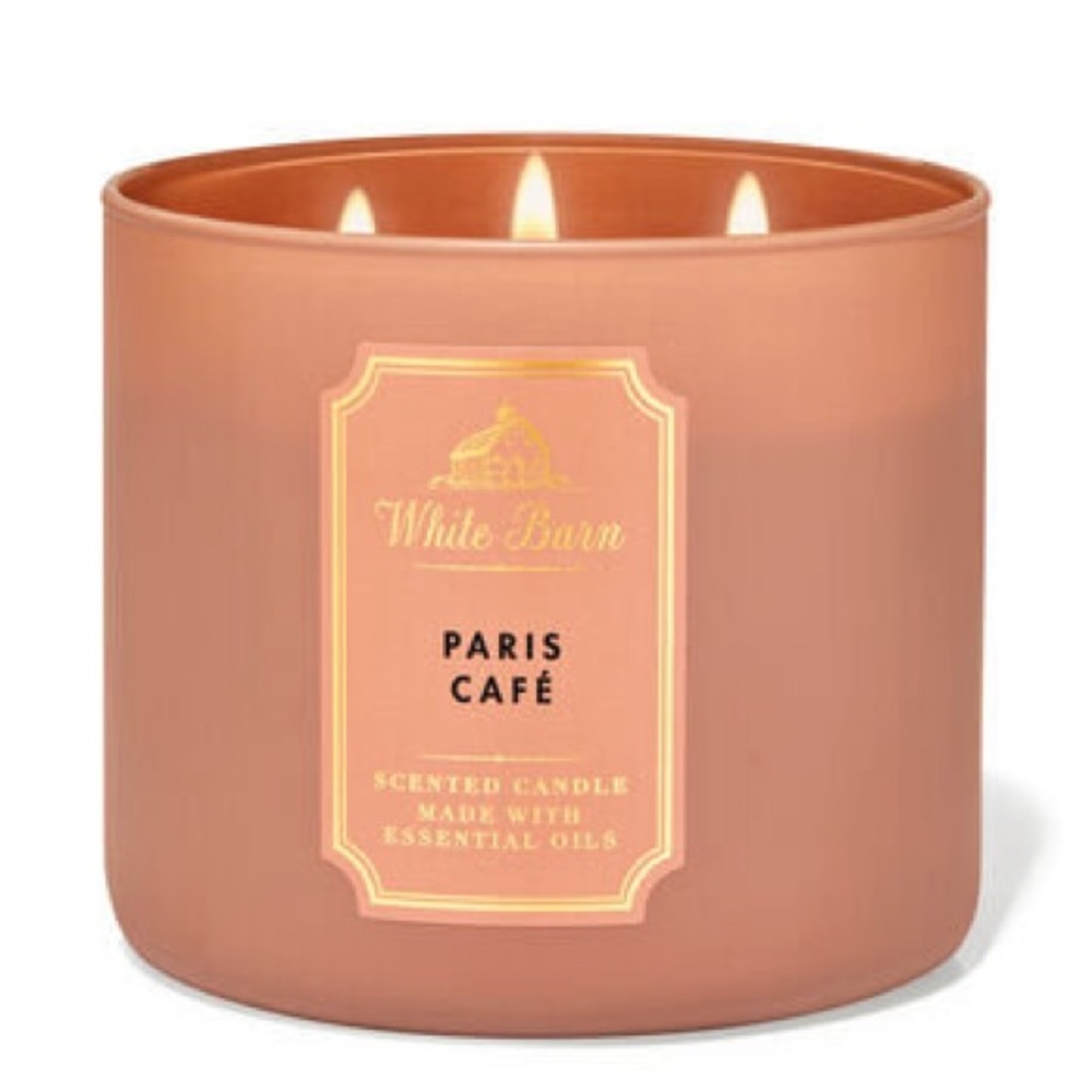White Barn Paris Café 3-Wick Candle